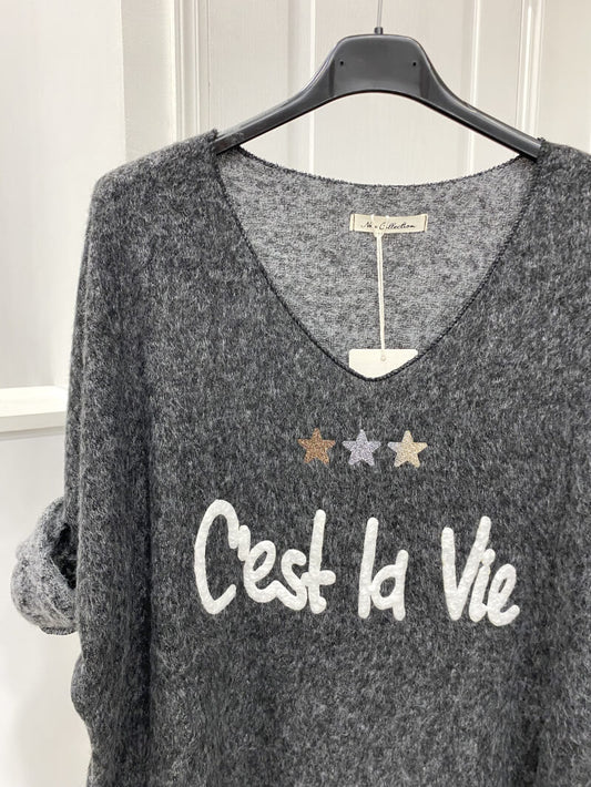 Pull "c'est la vie"