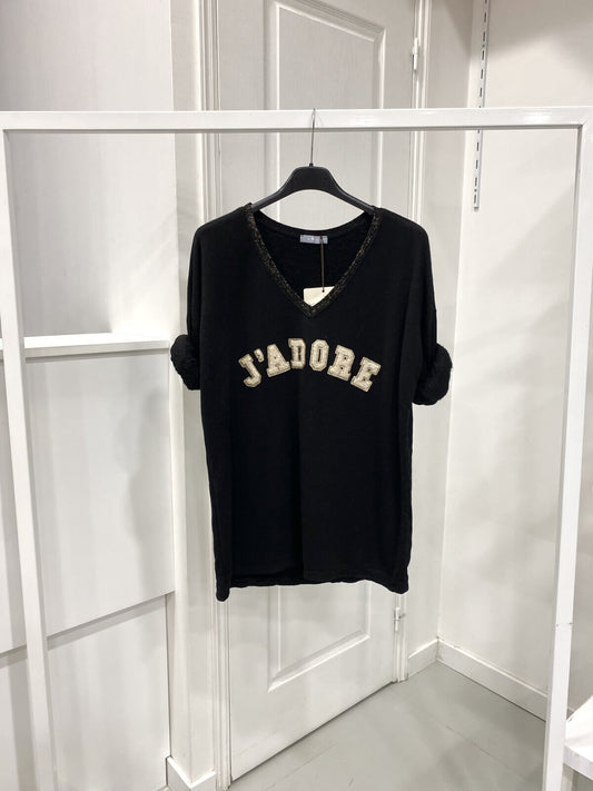 Pull "J'adore"