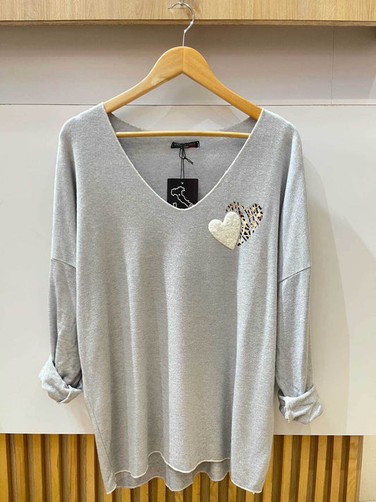 Pull "coeurs"