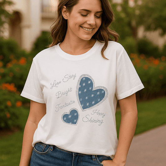 Tee-shirt "coeur"