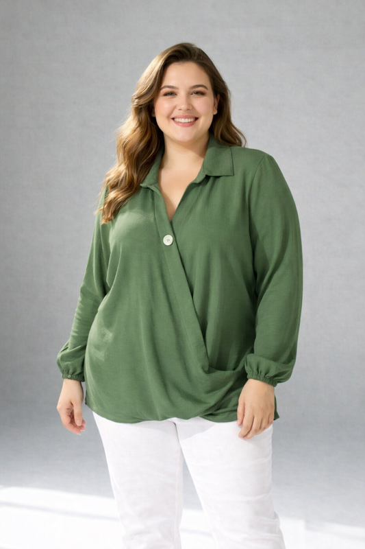 Blouse croisée