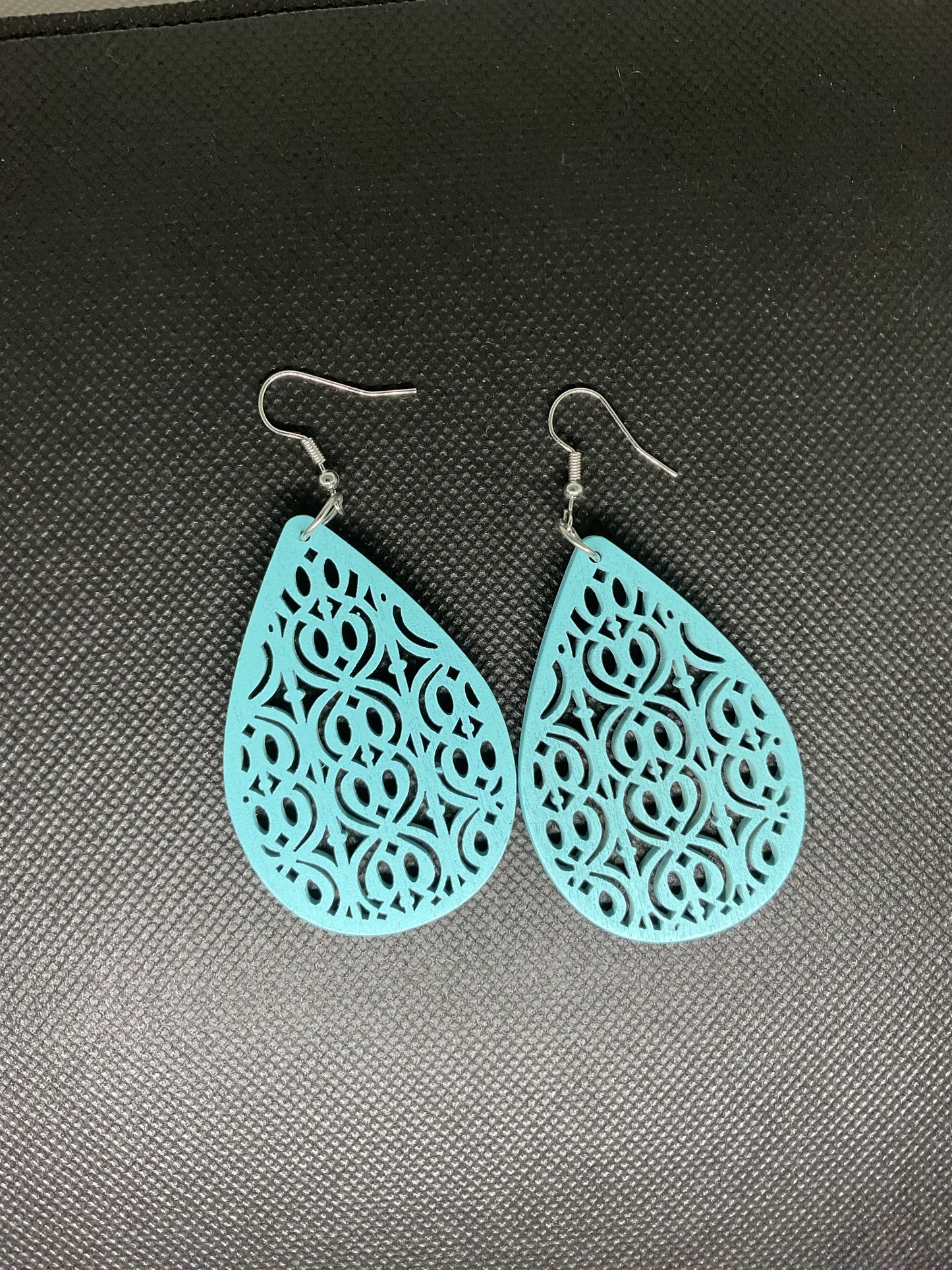 Boucles d'oreilles en bois