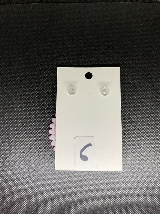 Boucles d'oreilles Anneaux fuchsia