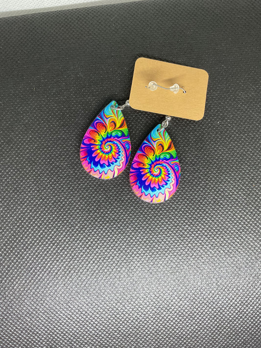 Boucles d'oreille spirale