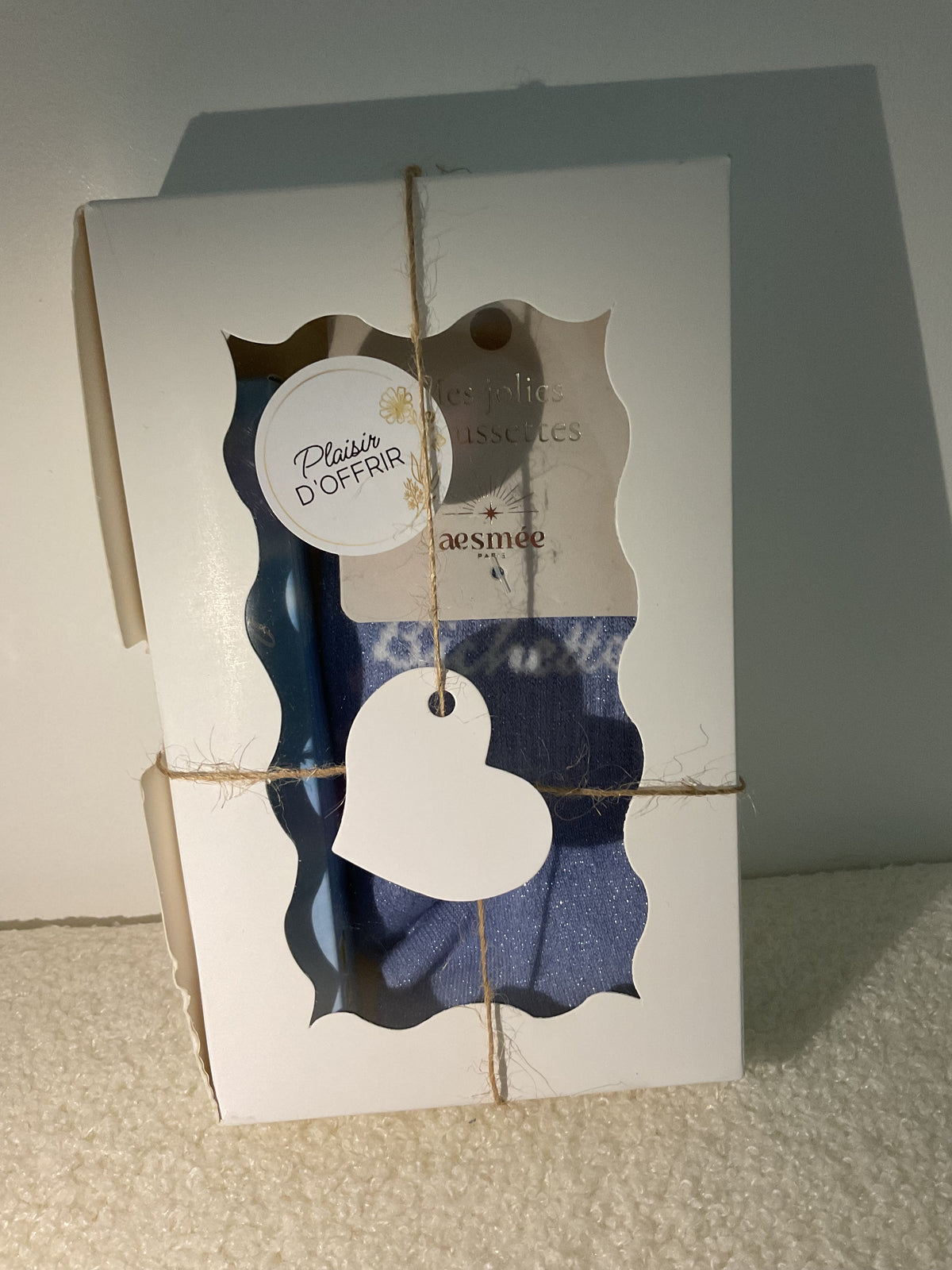 Coffret chaussettes bichette + eau de toilette Leo Betty
