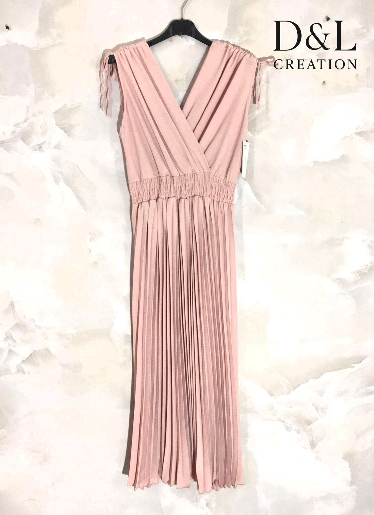 Robe plissée