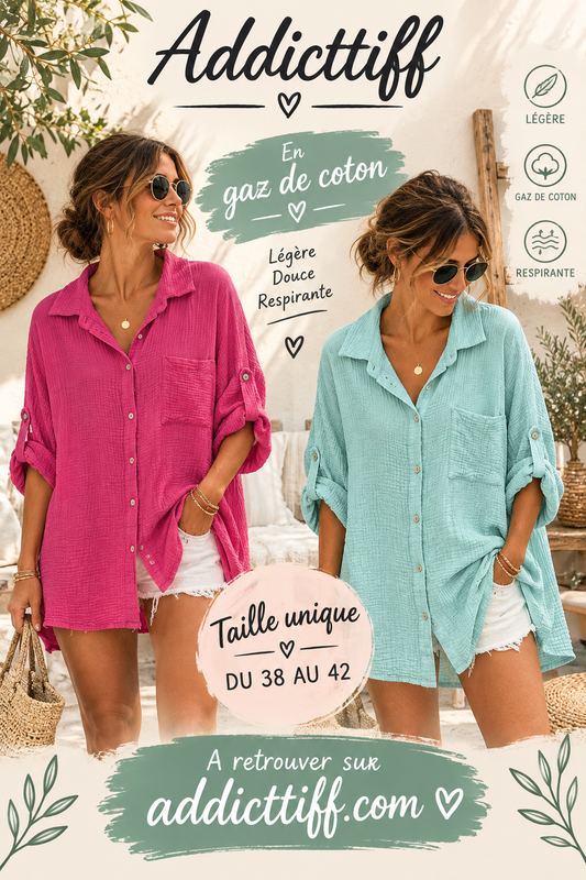 Blouse Gaz de coton