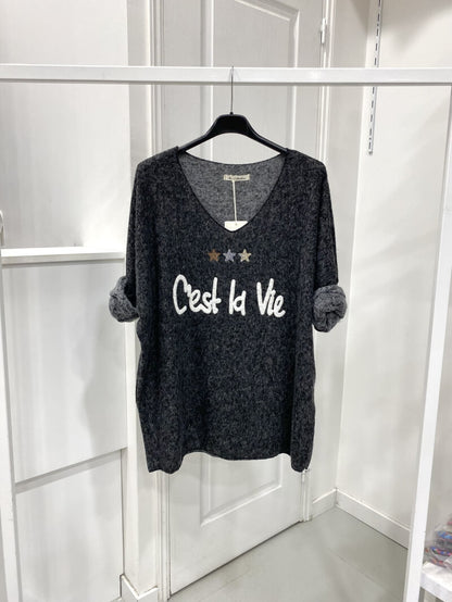 Pull "c'est la vie"
