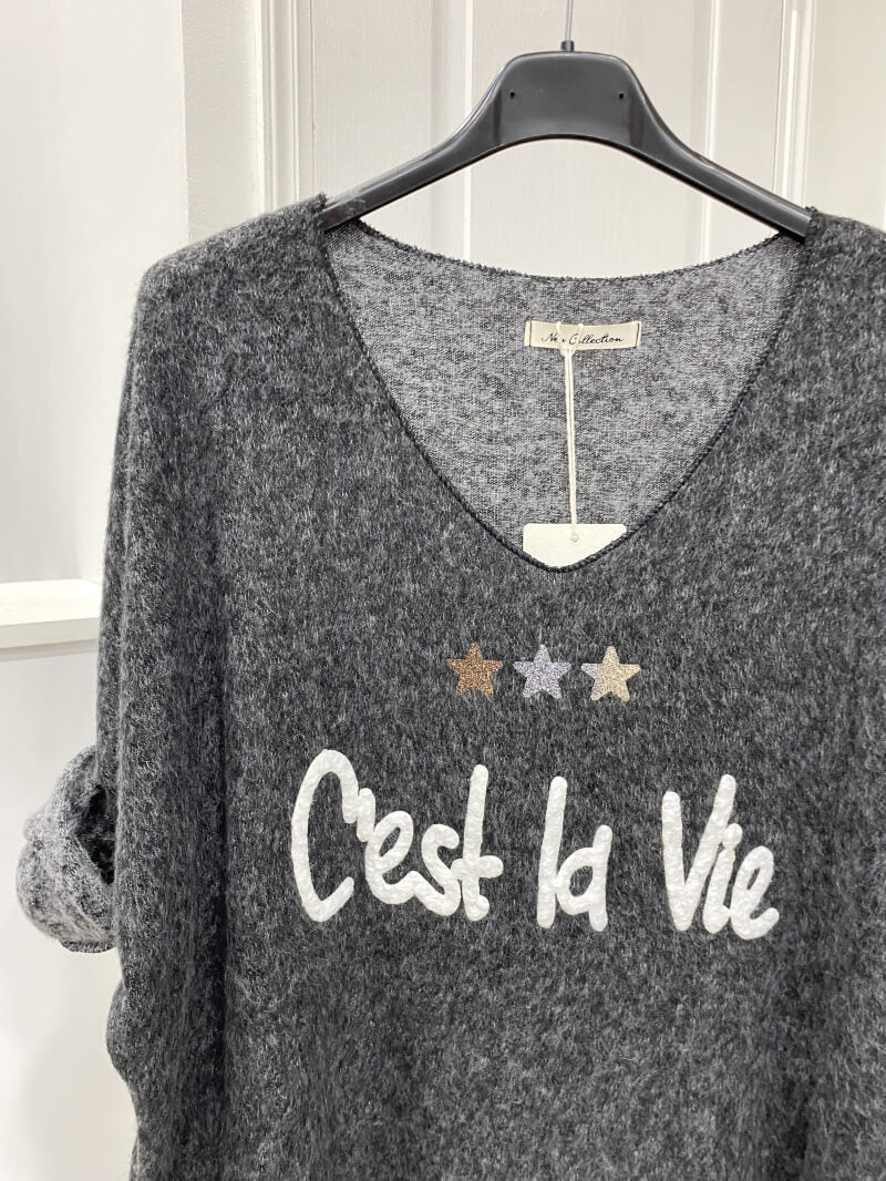 Pull "c'est la vie"