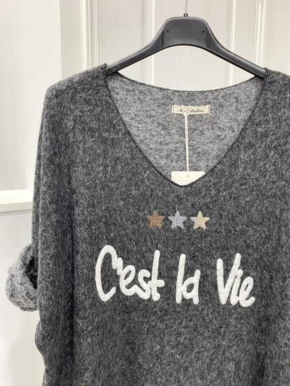 Pull "c'est la vie"