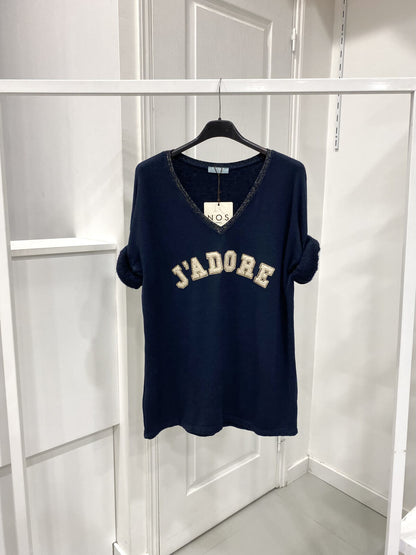 Pull "J'adore"