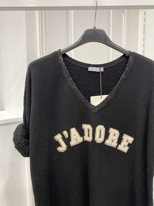 Pull "J'adore"