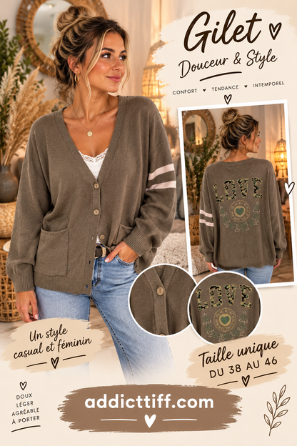 Gilet "love"