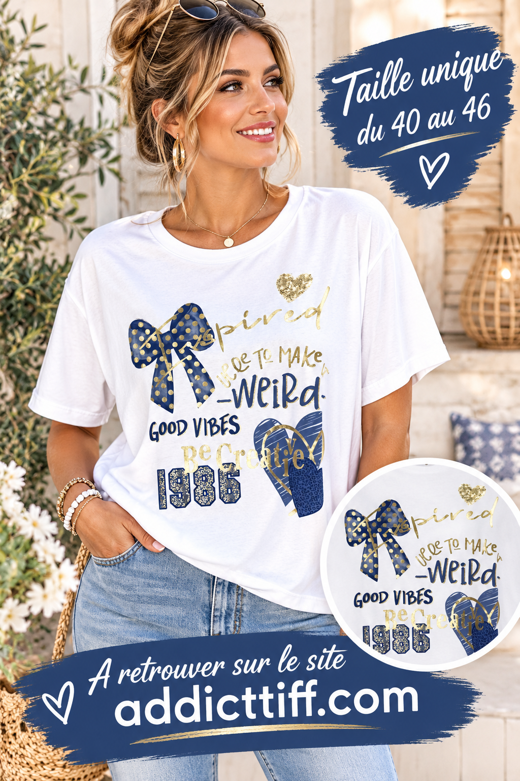 Tee-shirt "noeuds"