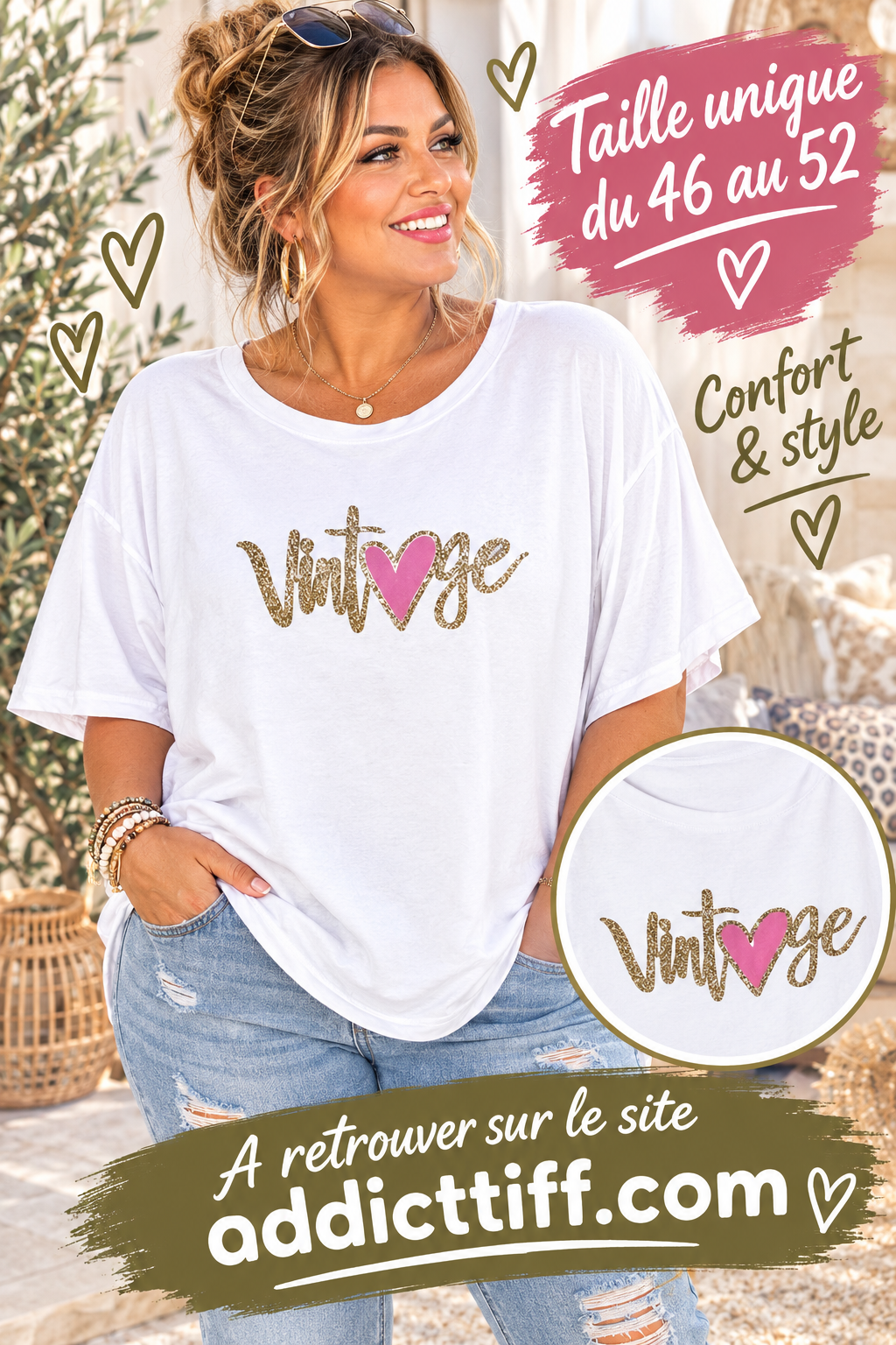 Tee-shirt "vintage"