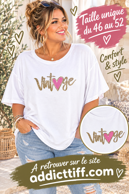 Tee-shirt "vintage"