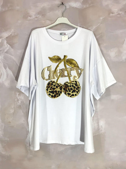 Tee-shirt "cerises"