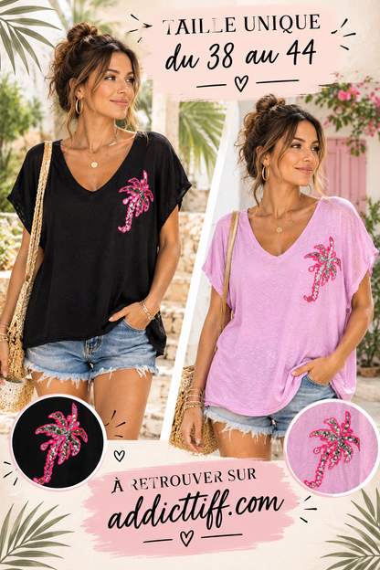 Tee-shirt "Palmier"