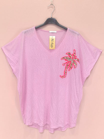 Tee-shirt "Palmier"