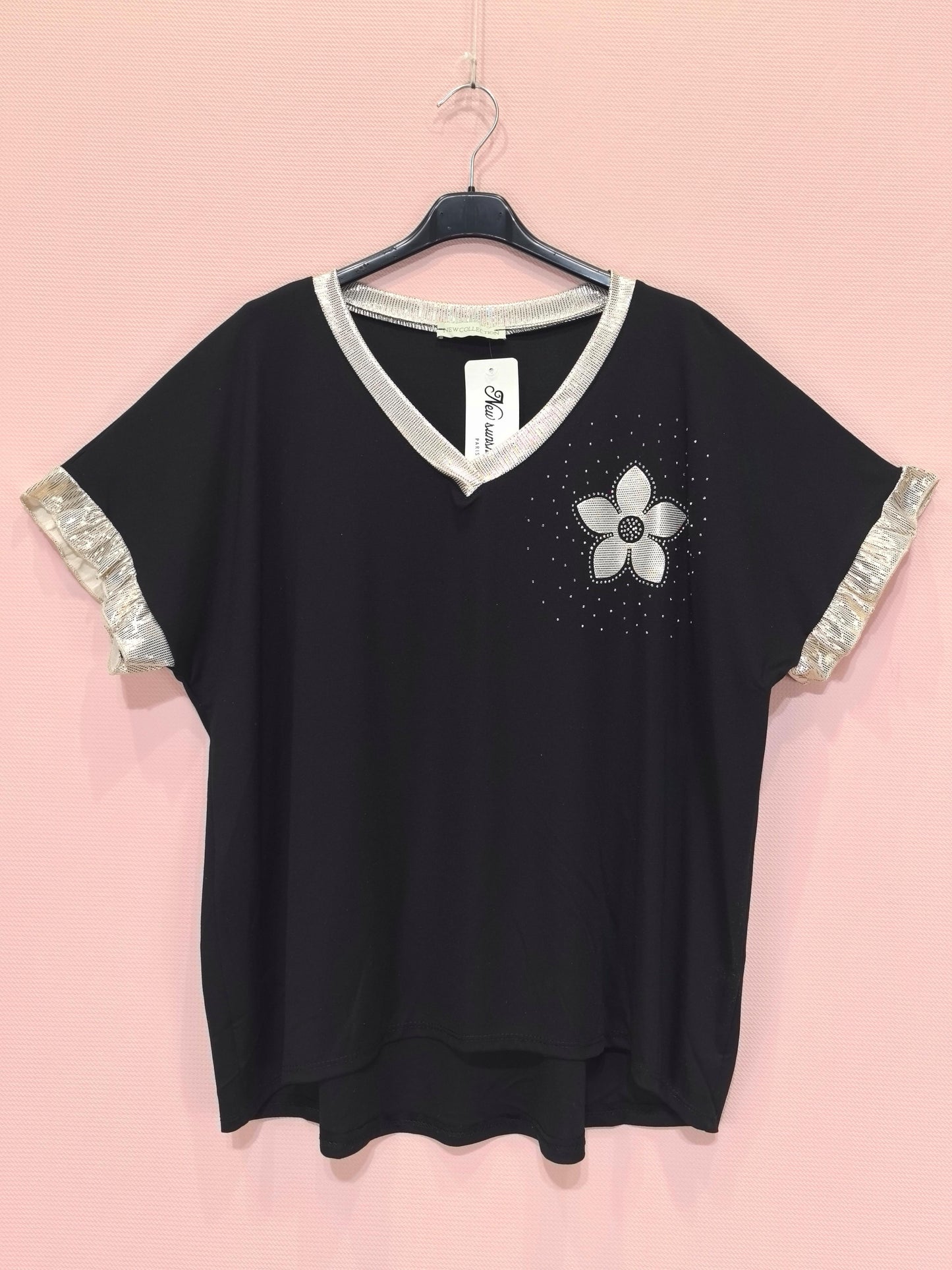 Tee-shirt "fleurs"