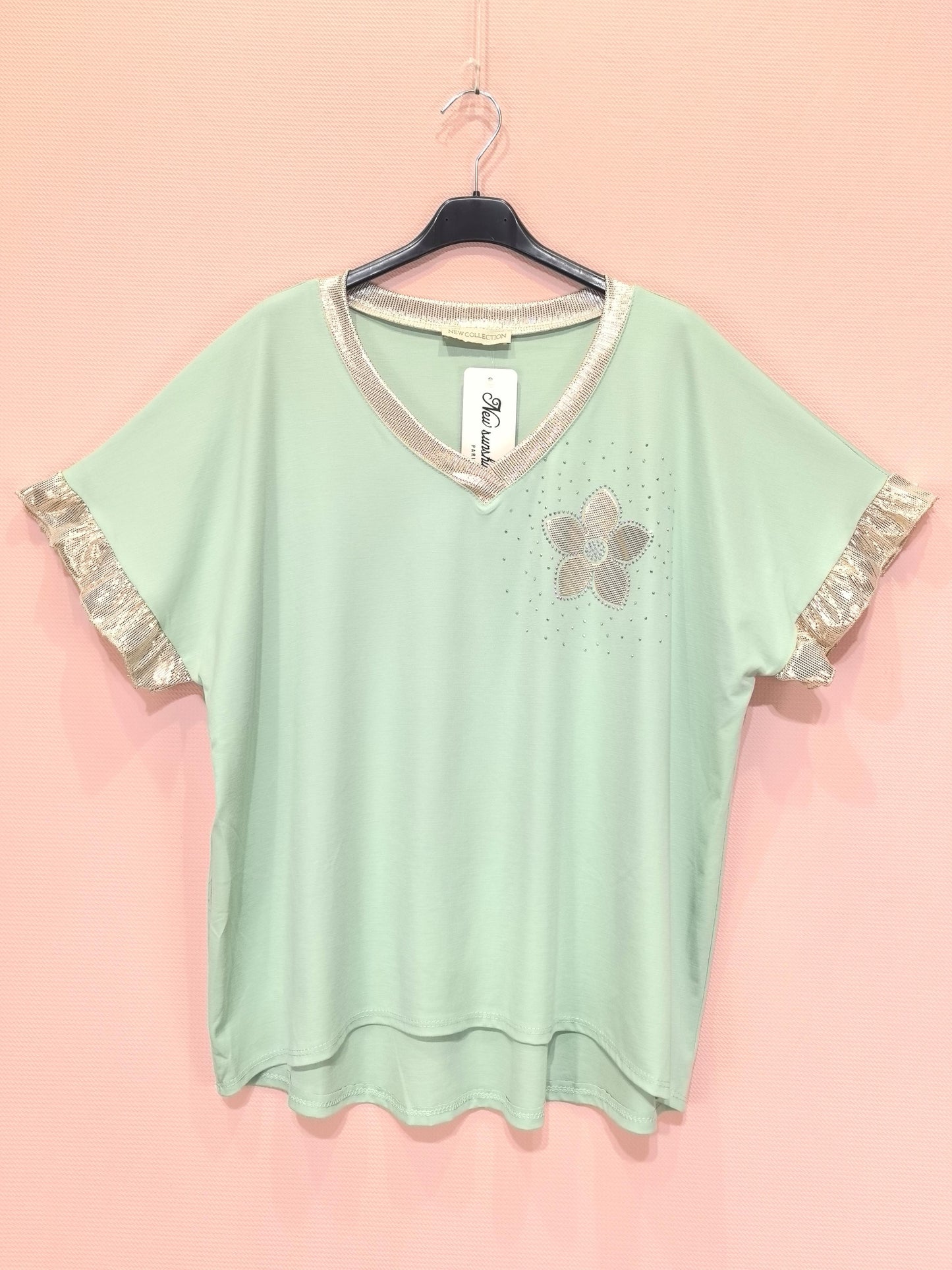 Tee-shirt "fleurs"