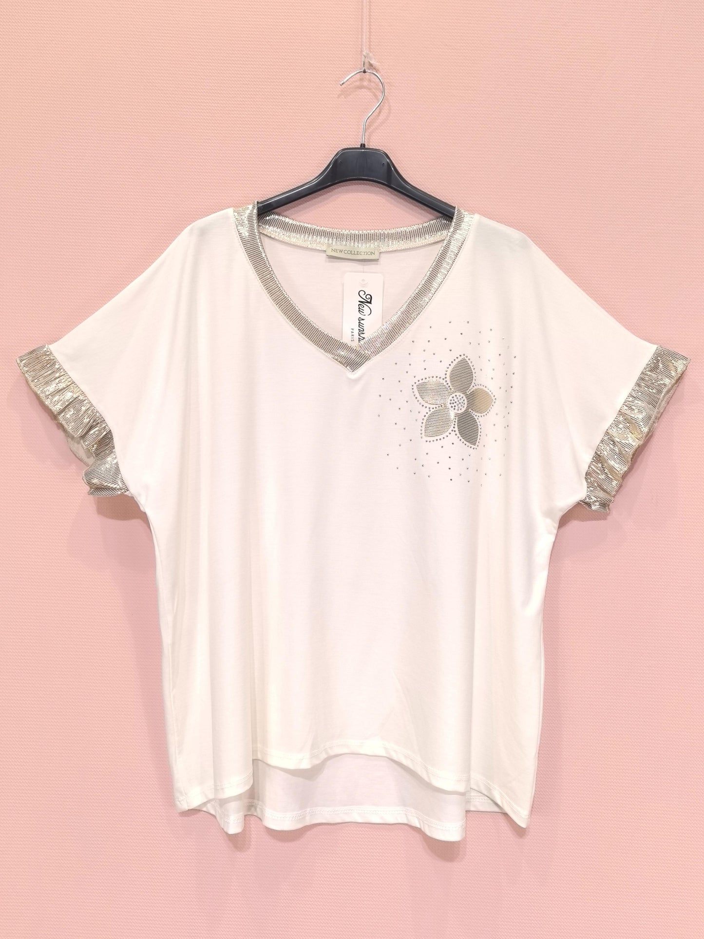 Tee-shirt "fleurs"
