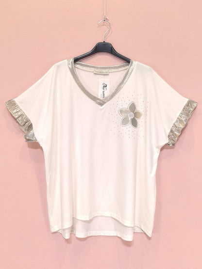 Tee-shirt "fleurs"
