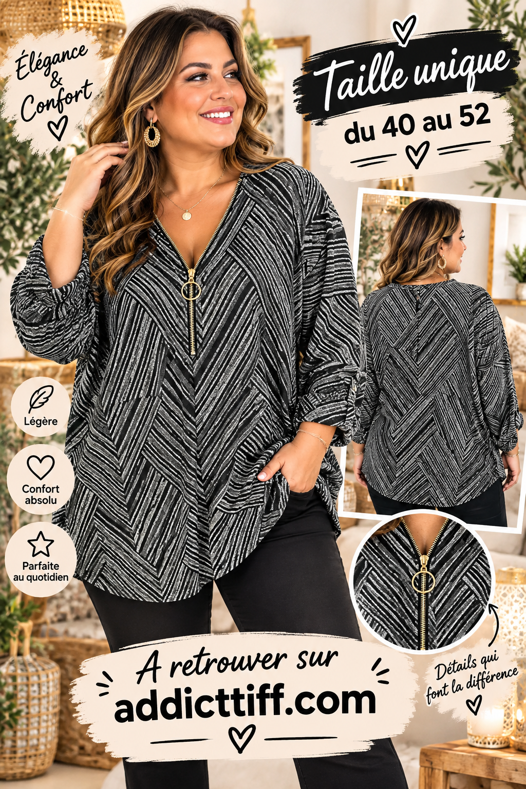 Blouse Pailleté