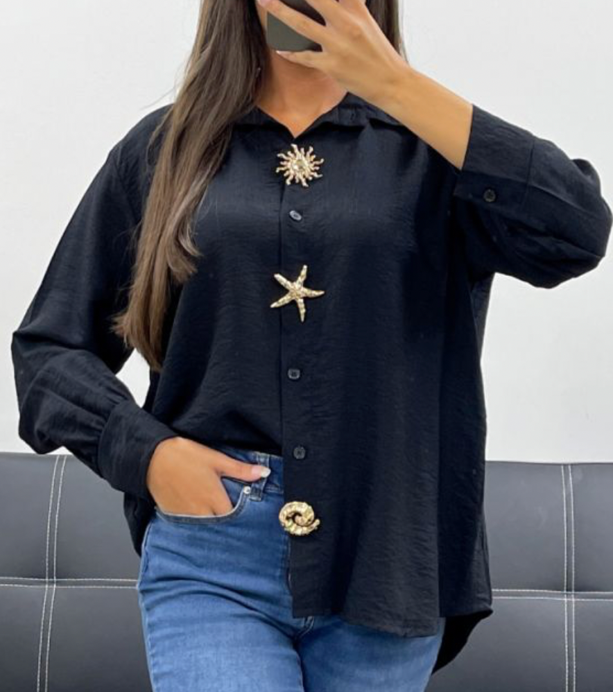 Chemise Broches