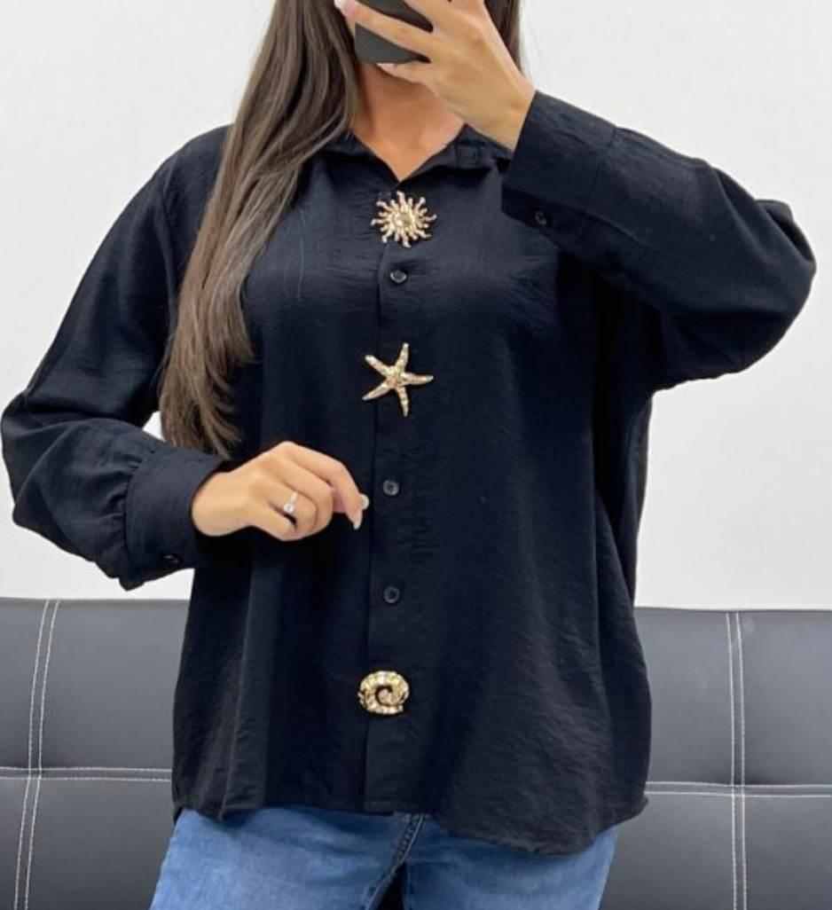 Chemise Broches