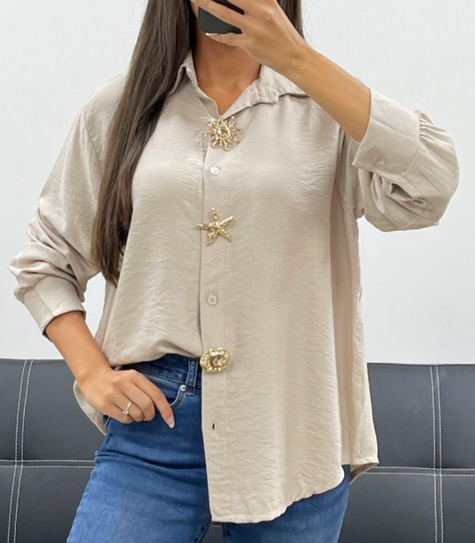 Chemise Broches