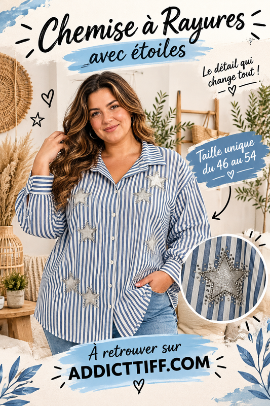 Chemise "étoile"