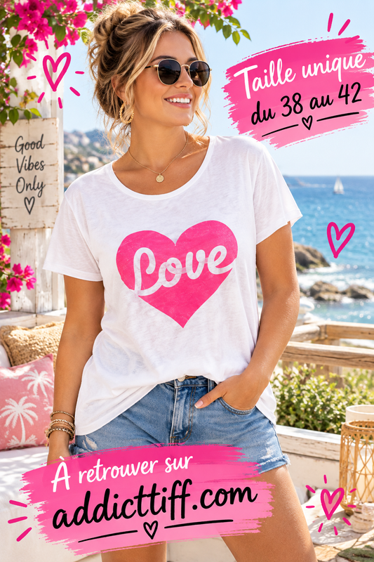 Tee-shirt "love"