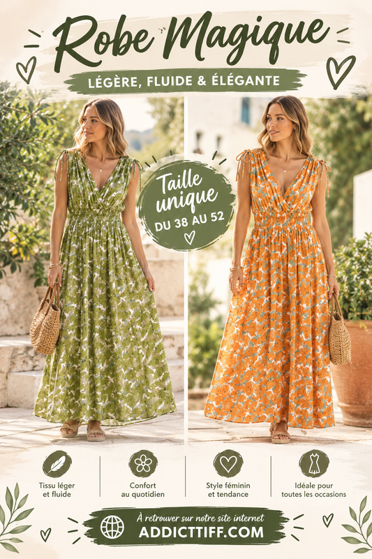 Robe Magique Plumes
