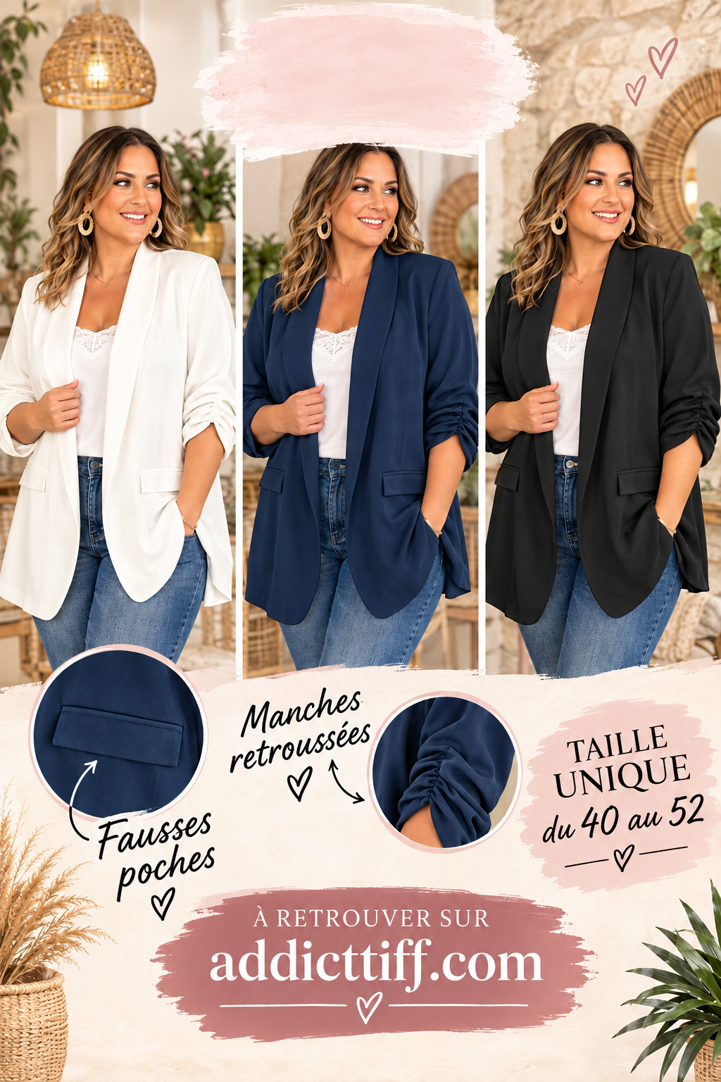 Veste blazer