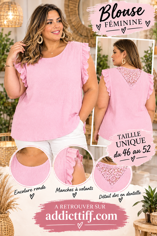 Blouse Dentelle au dos