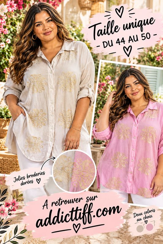 Chemise Brodée