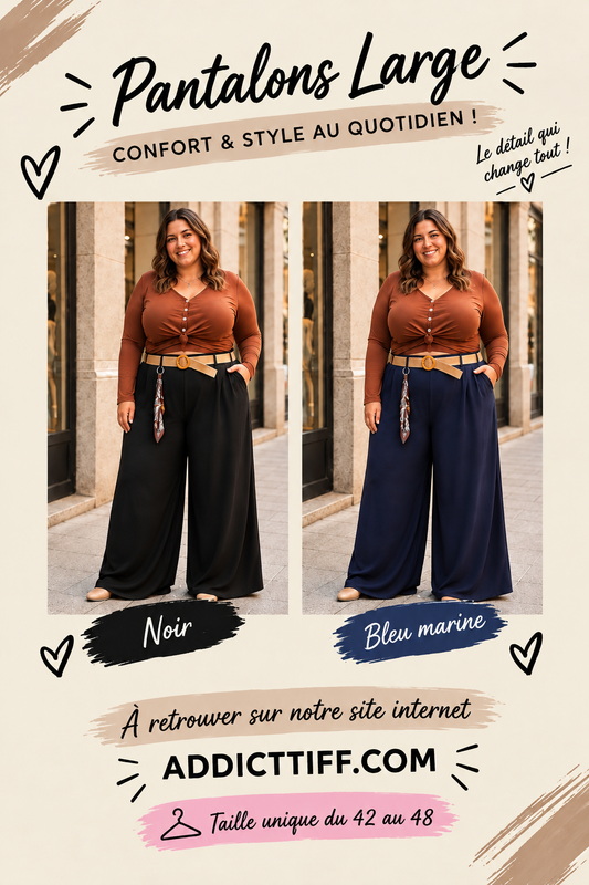Pantalon à foulard