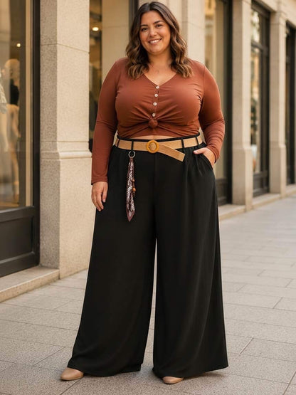 Pantalon à foulard