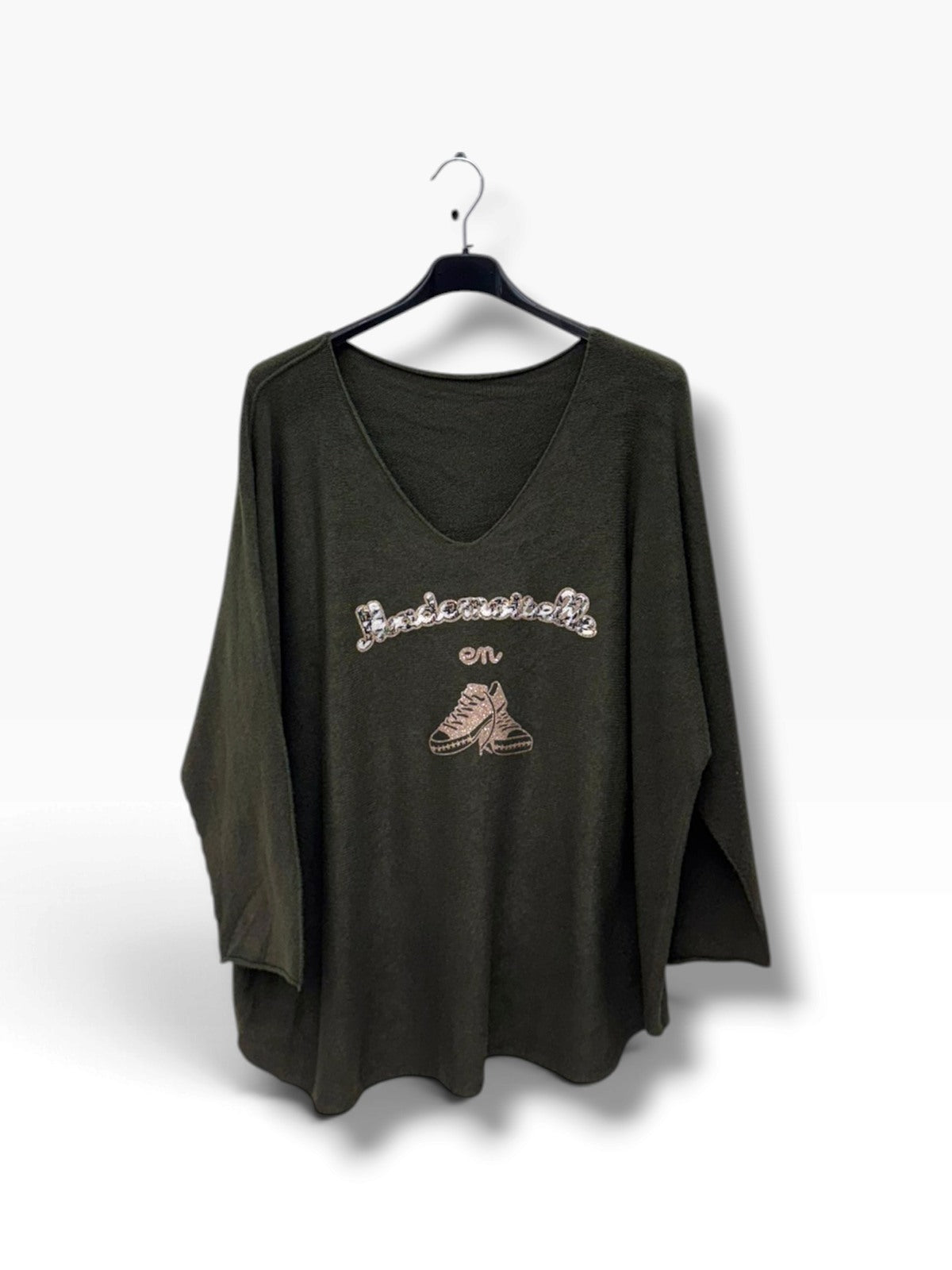 Pull Mlle en baskets