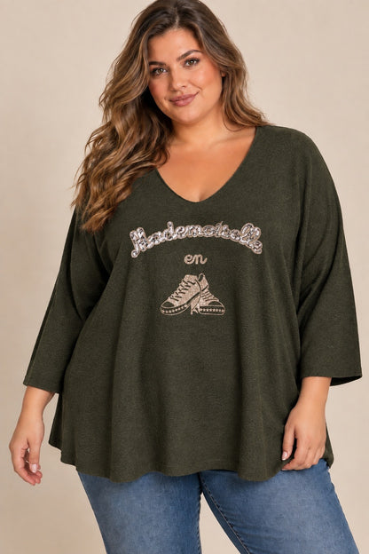 Pull Mlle en baskets