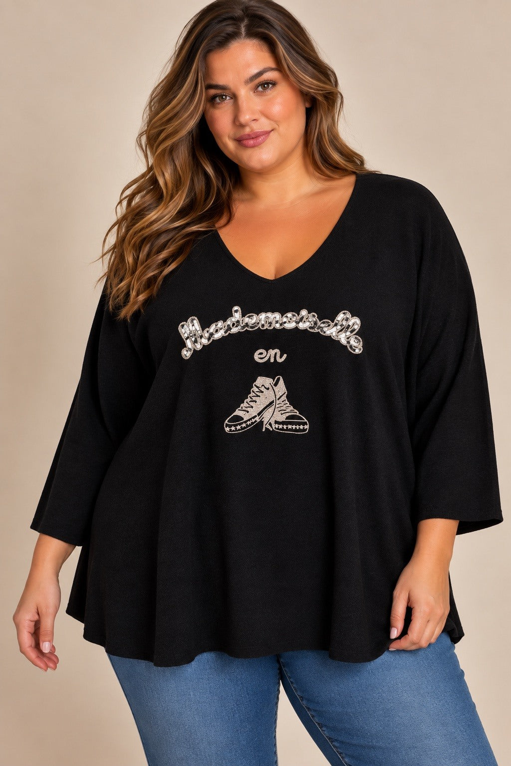 Pull Mlle en baskets