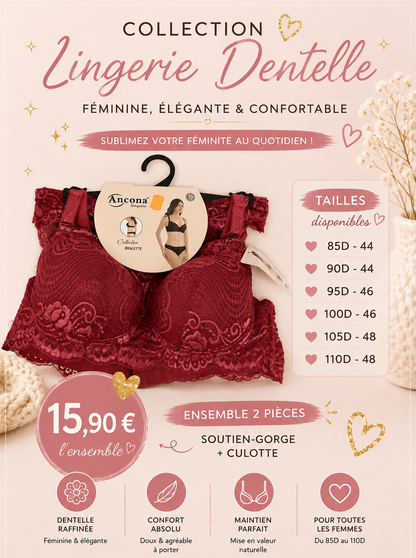 Ensemble sous vêtements - Terracota