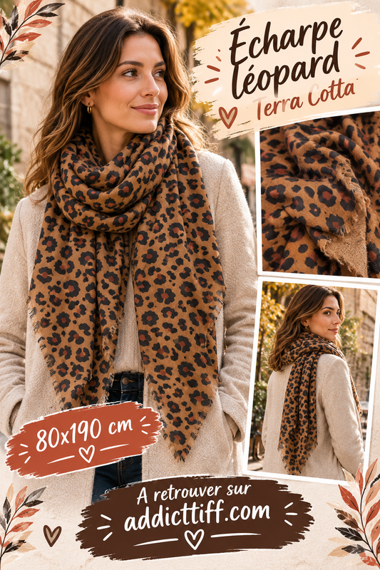 Foulard Leopard