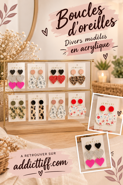 Boucles d'oreilles - Jewelry - divers modèles