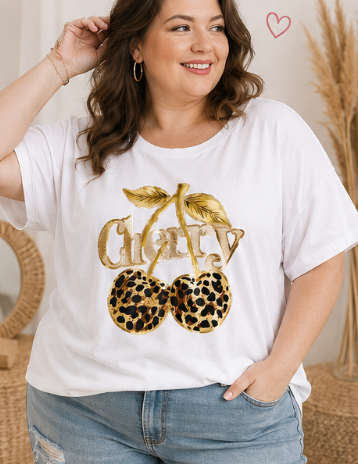 Tee-shirt "cerises"
