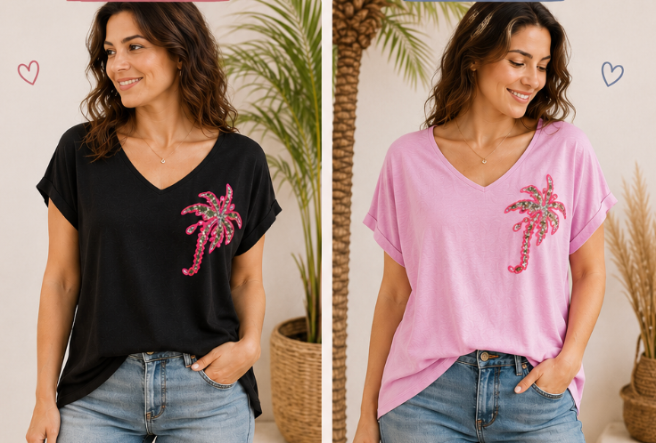 Tee-shirt "Palmier"