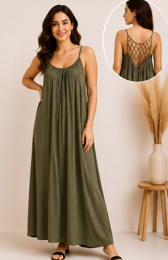 Robe à bretelles