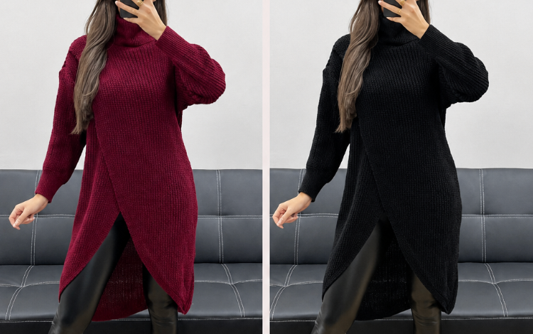 Robe Pull Asymétrique