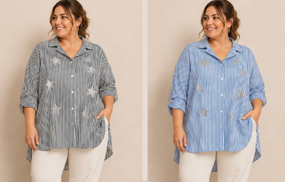 Chemise "étoile"